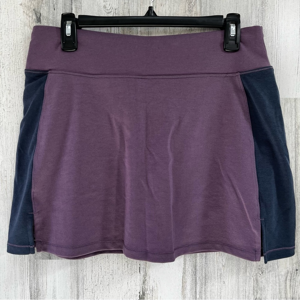 LOLE Purple Charcoal Grey Skort L